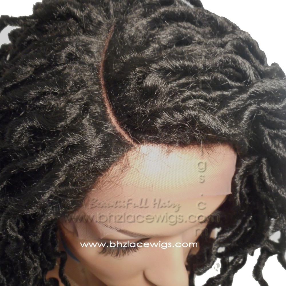 EXCLUSIVE! Sister loc faux locs dredlock wavy locs - Picture 6 of 8